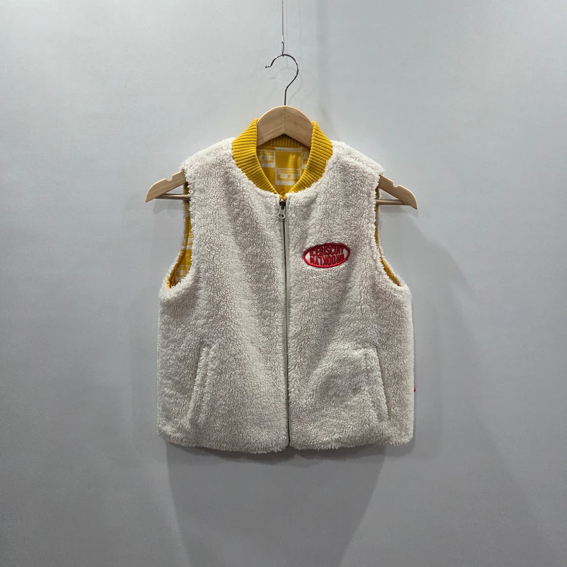 아이스비스킷 키즈 리버시블 양털 플리스 베스트 130 상품이미지1