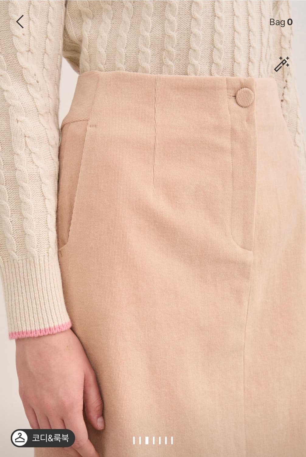 sjsj 스커트 치마 한섬 sjsj스커트 sjsj치마 상품이미지3