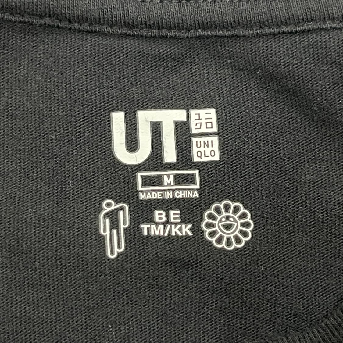 유니클로 빌리 아일리시 무라카미 타카시 반팔티 블랙 상품이미지4