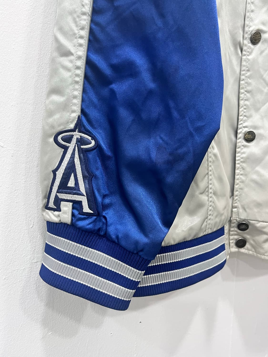 MLB LA 에인절스 블루종 바시티자켓 봄버 105 상품이미지4