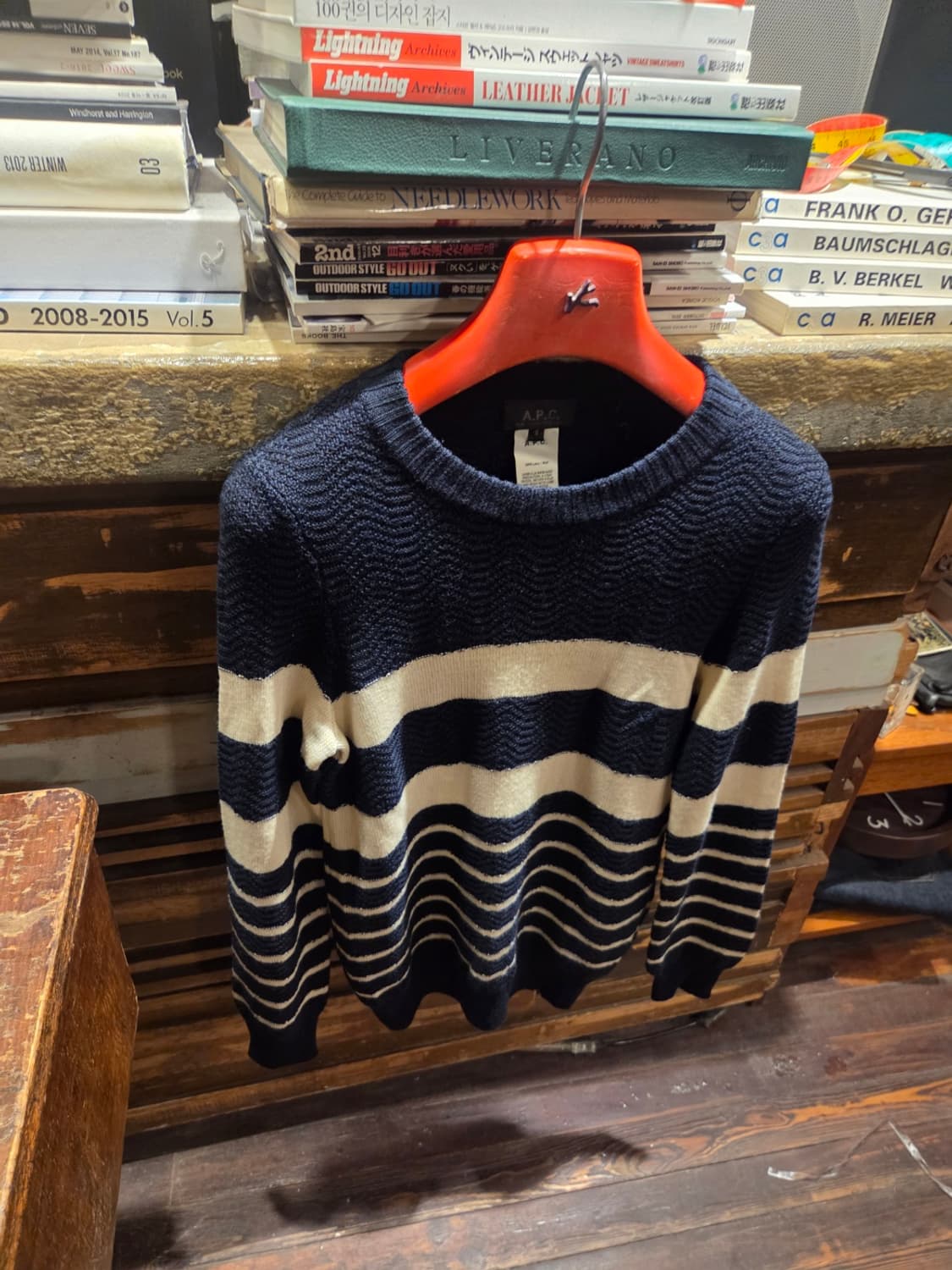 아페세 니트 상품이미지2