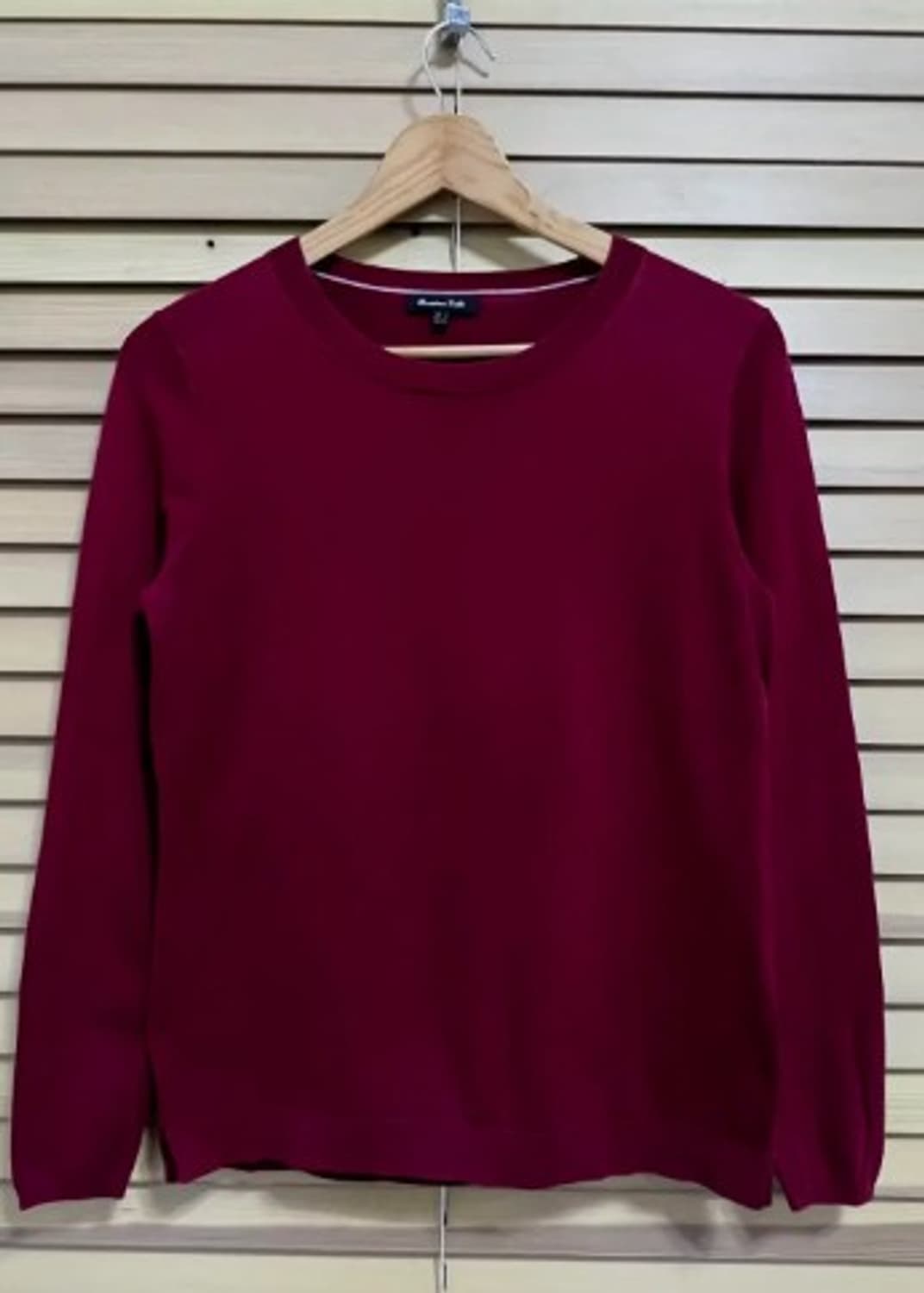 마시모뚜띠 여성 버건디긴팔니트 85 상품이미지2