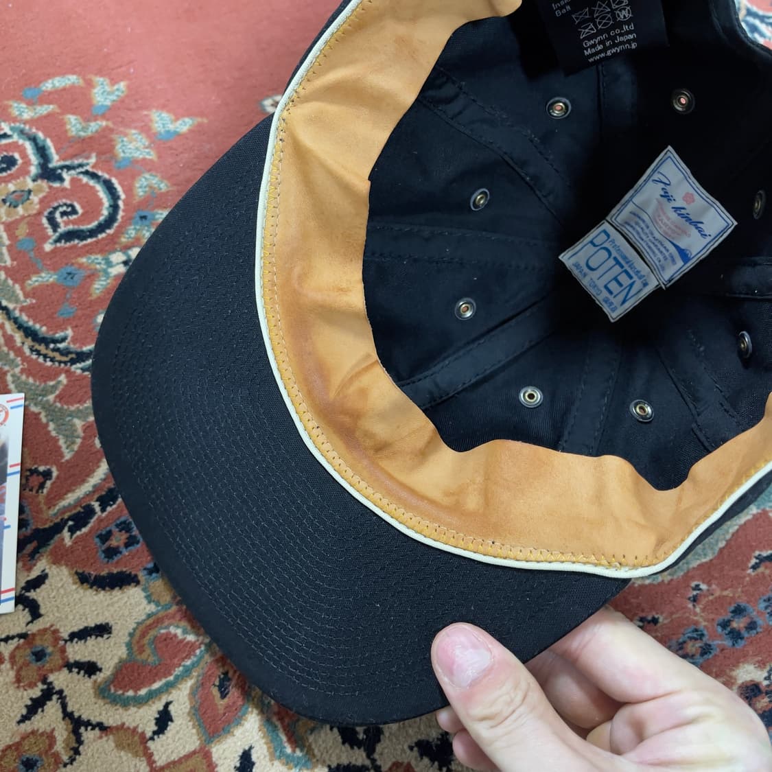 포텐 후지킨바이 8패널 볼캡 상품이미지4