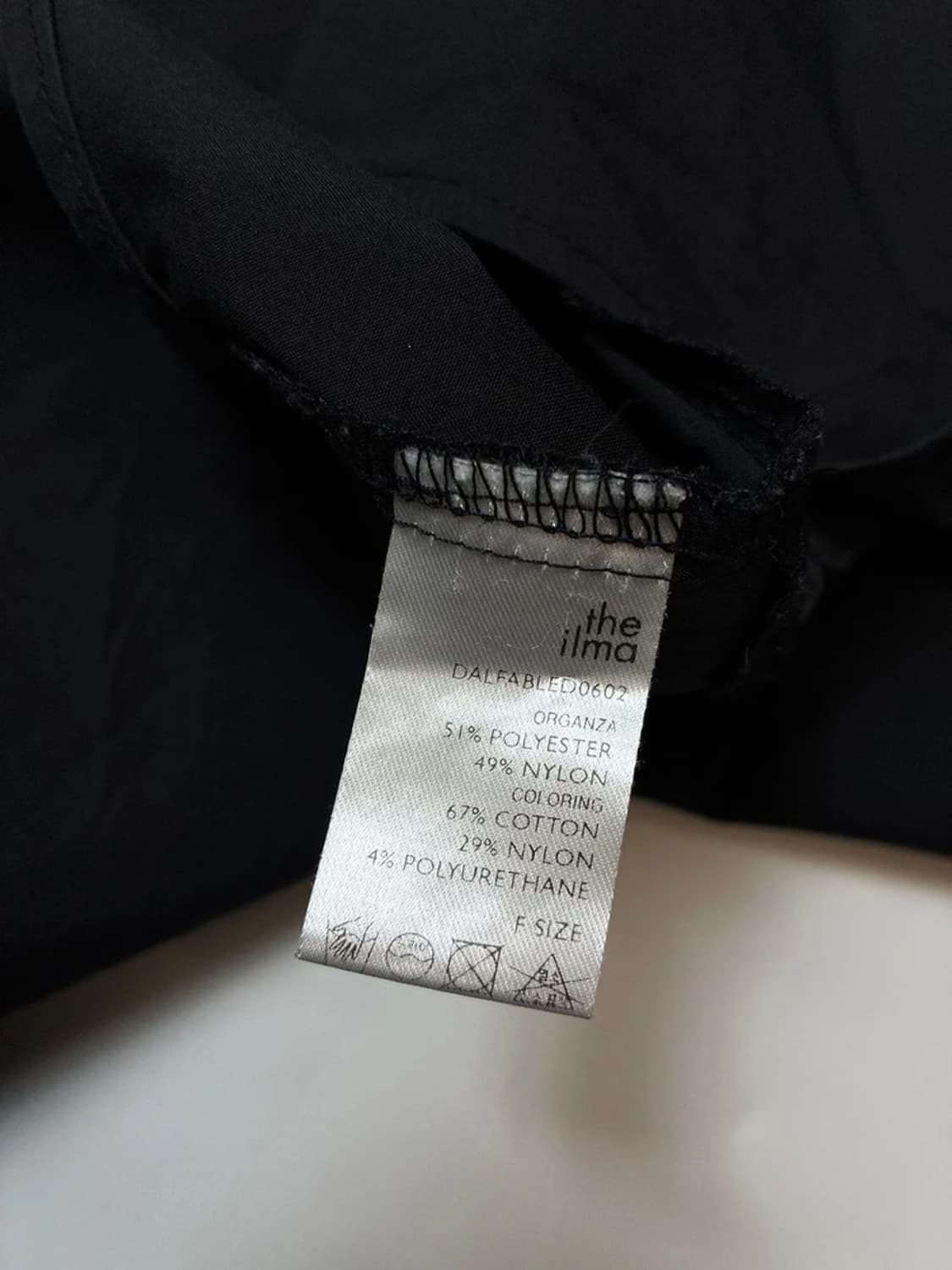 더일마 THEILMA 쉬폰 레이어드 블라우스 PN8343 상품이미지7