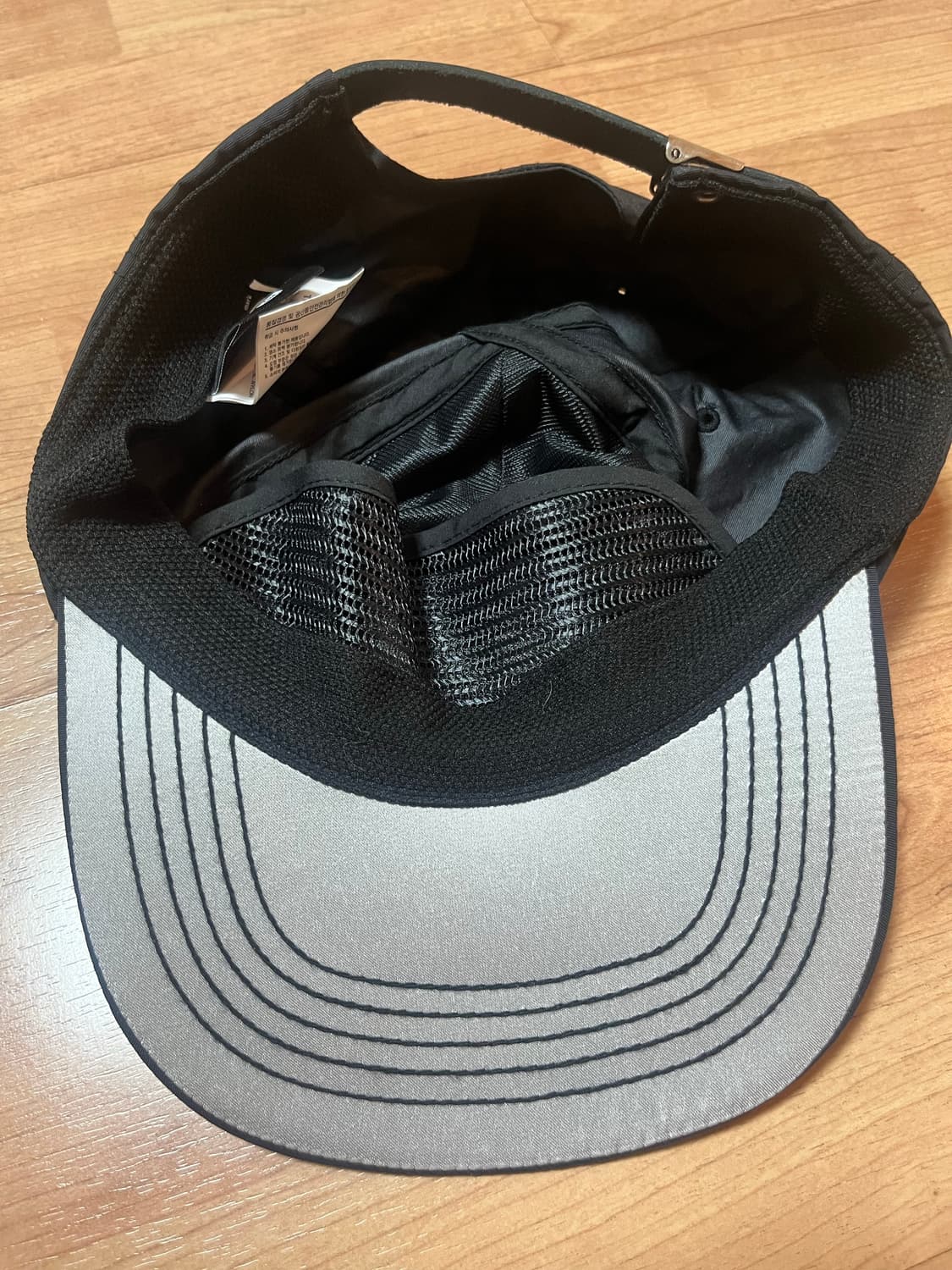 헤리티지플로스 알프레드 나일론 캡 블랙 상품이미지3