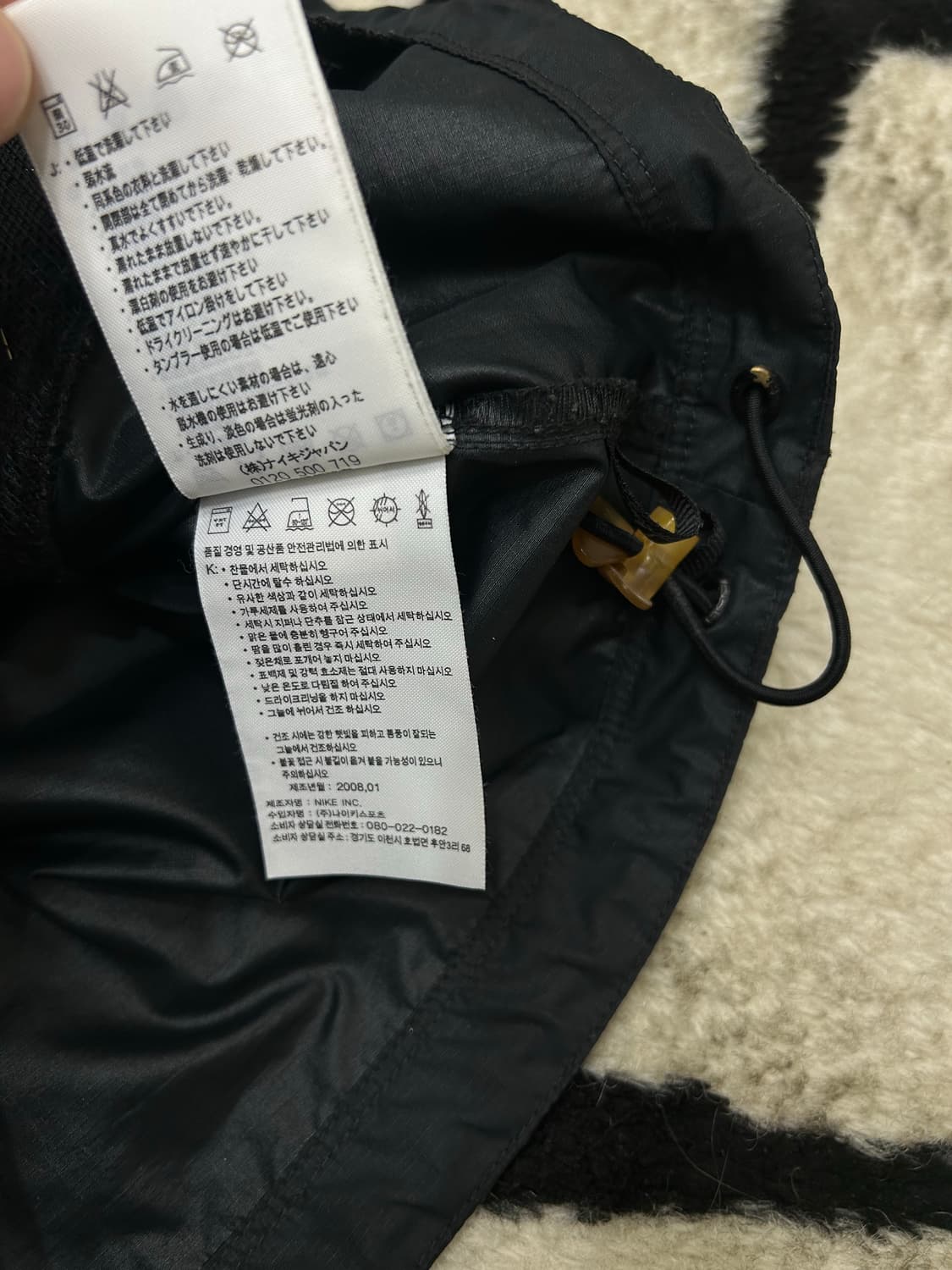 [XS]00s 나이키Acg Fit storm 바람막이/블랙 상품이미지7