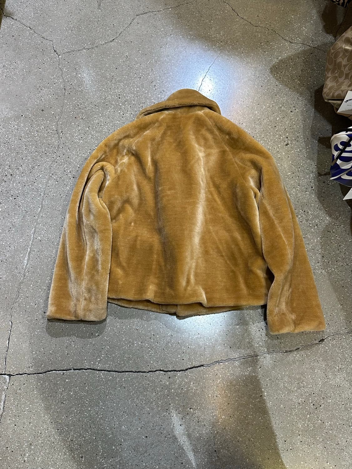 VINTAGE 빈티지 베이지 떡볶이코트💯 상품이미지5