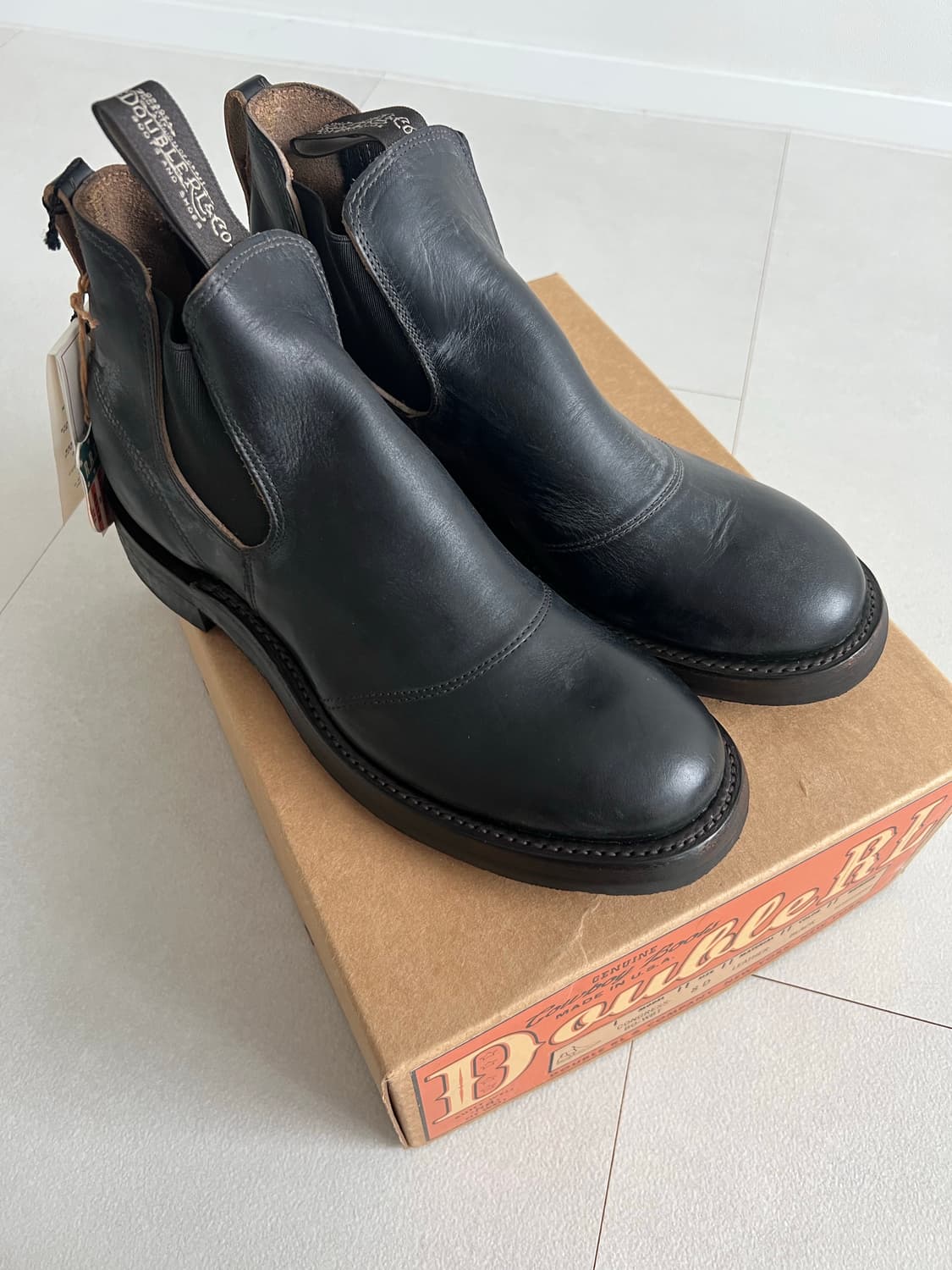 콩그레스 블랙 첼시 부츠 상품이미지1