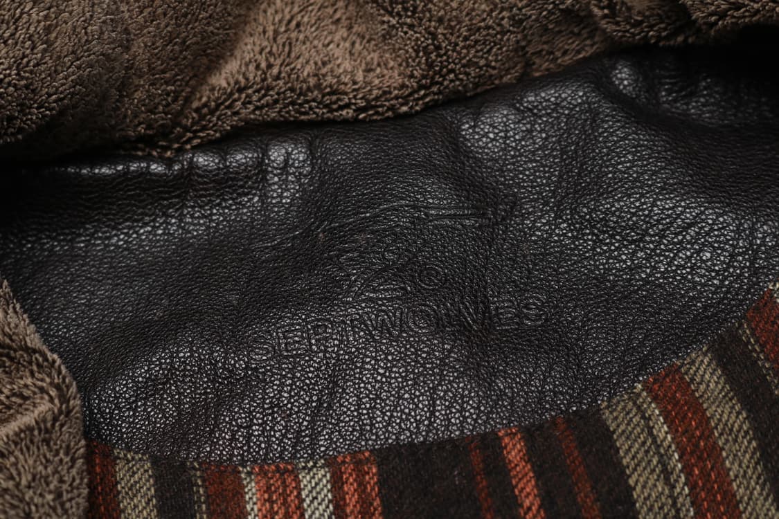 [XL] 빈티지 양가죽 후디자켓 상품이미지3