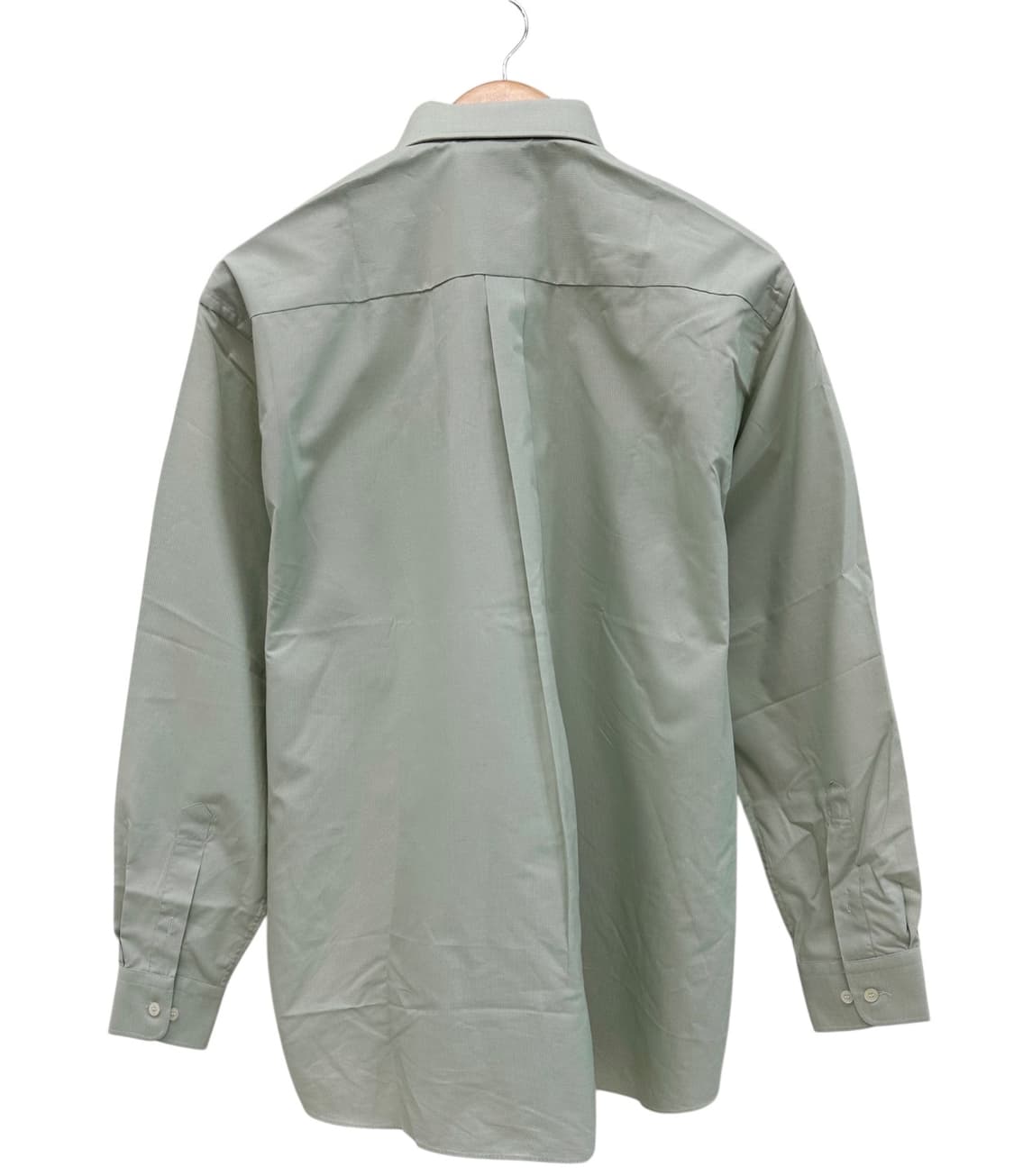 00s YSL 생로랑 레이온 셔츠 라이트그린 새상품 (L) 상품이미지6