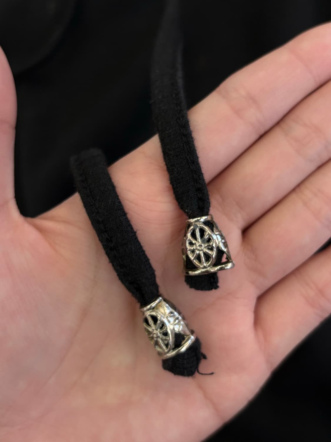 레이스 아일렛 롱스커트 상품이미지5