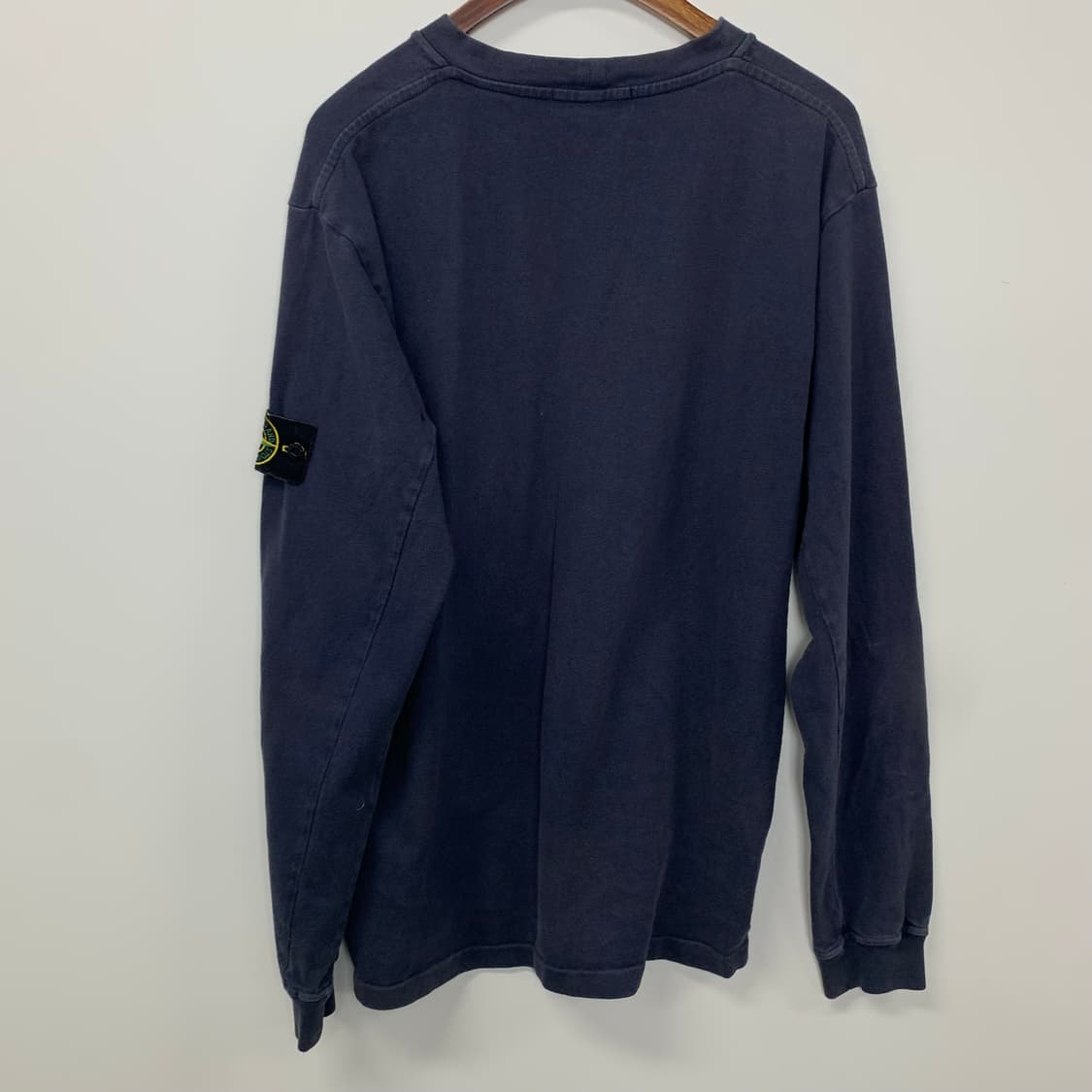 스톤아일랜드 네이비 헤비코튼 롱 슬리브 상품이미지3
