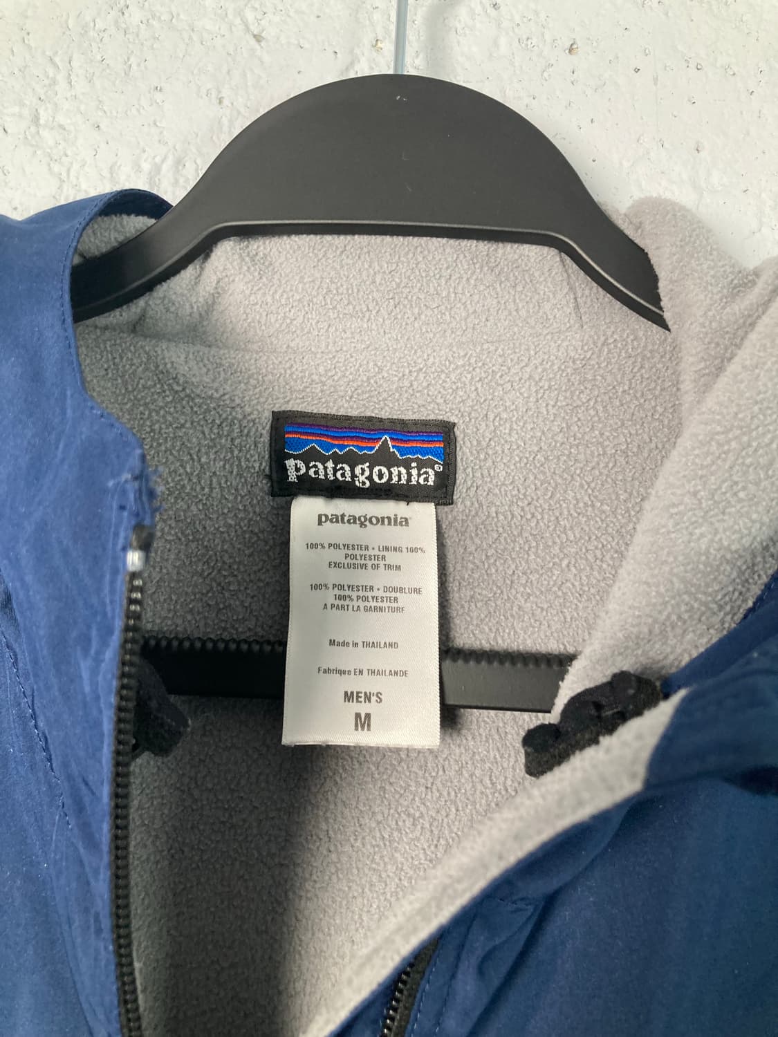 파타고니아 쉘드 마이크로 후드 반집업 (M) 상품이미지4
