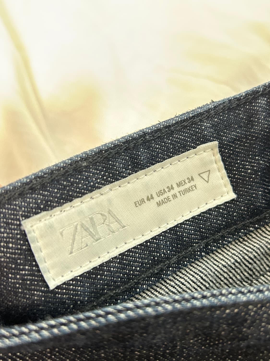 자라 raw denim 배기 진 (정품) 상품이미지3