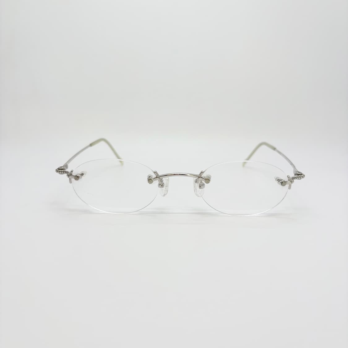 서전 CARINO 실버 오벌 무테 상품이미지3