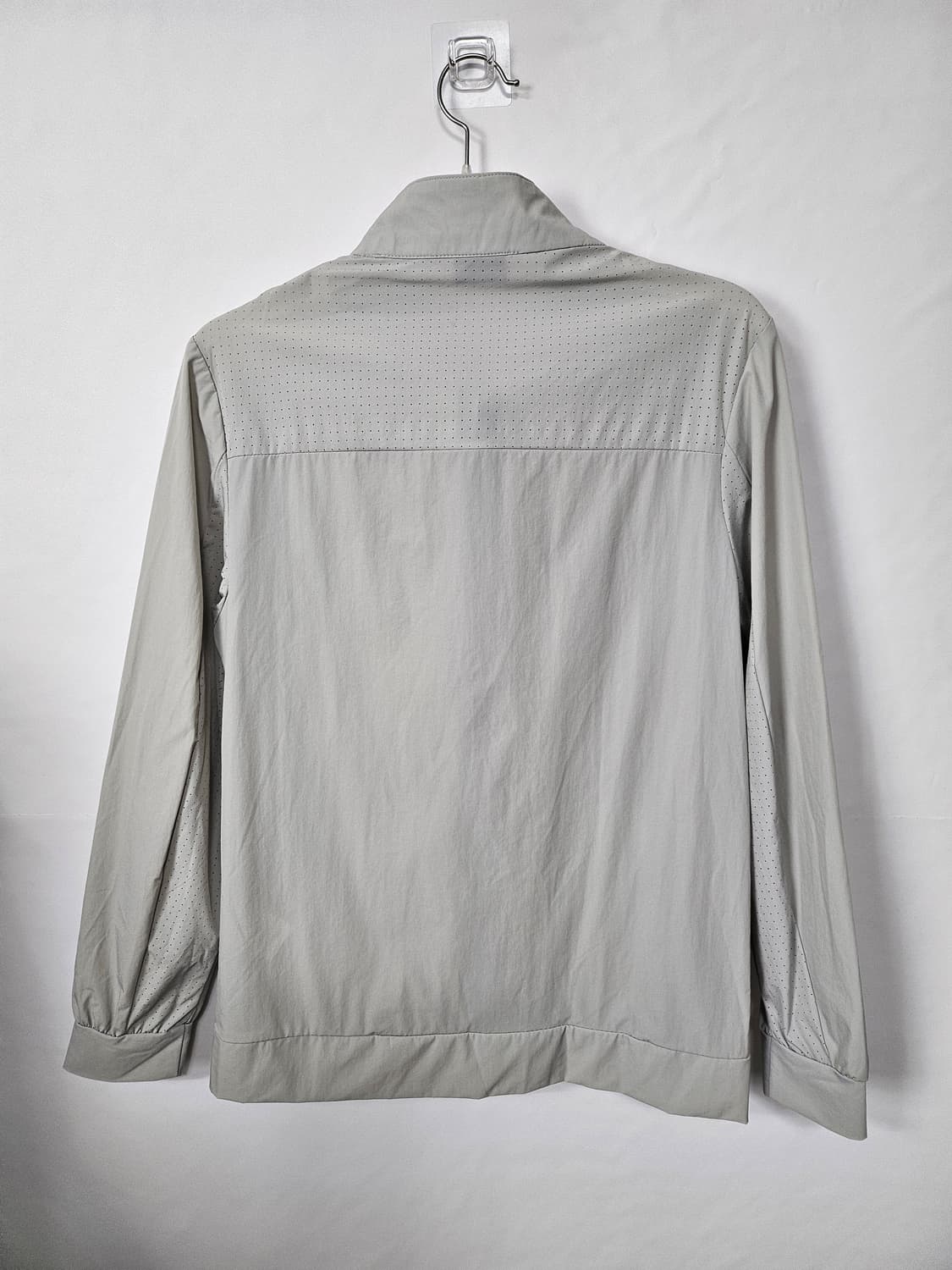 스케쳐스 남성 바람막이매쉬 점퍼 그레이 95 M 새제품 상품이미지3