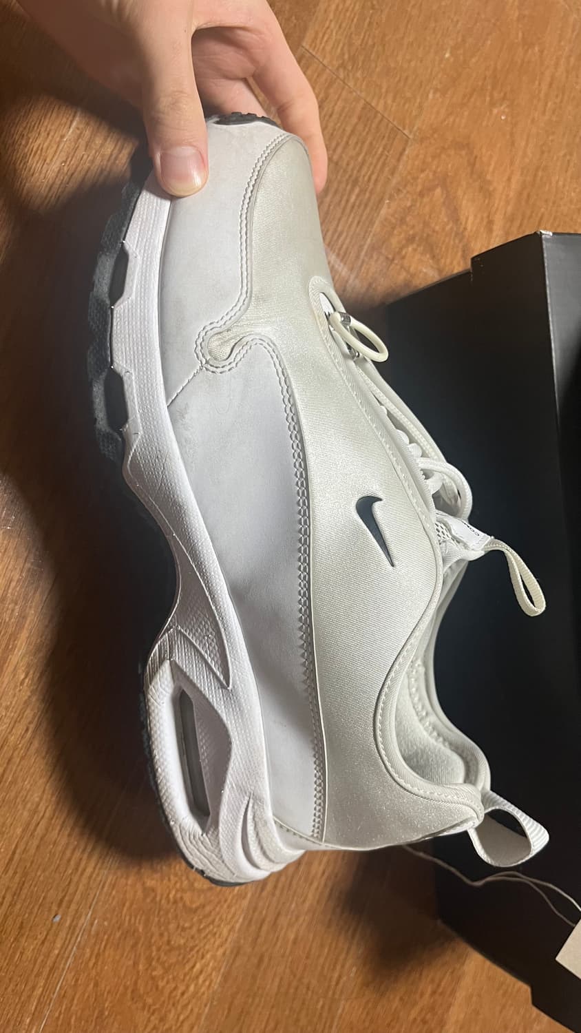 나이키 x 꼼데가르송 옴므 플러스 에어맥스 선더 SP 화이트 상품이미지6