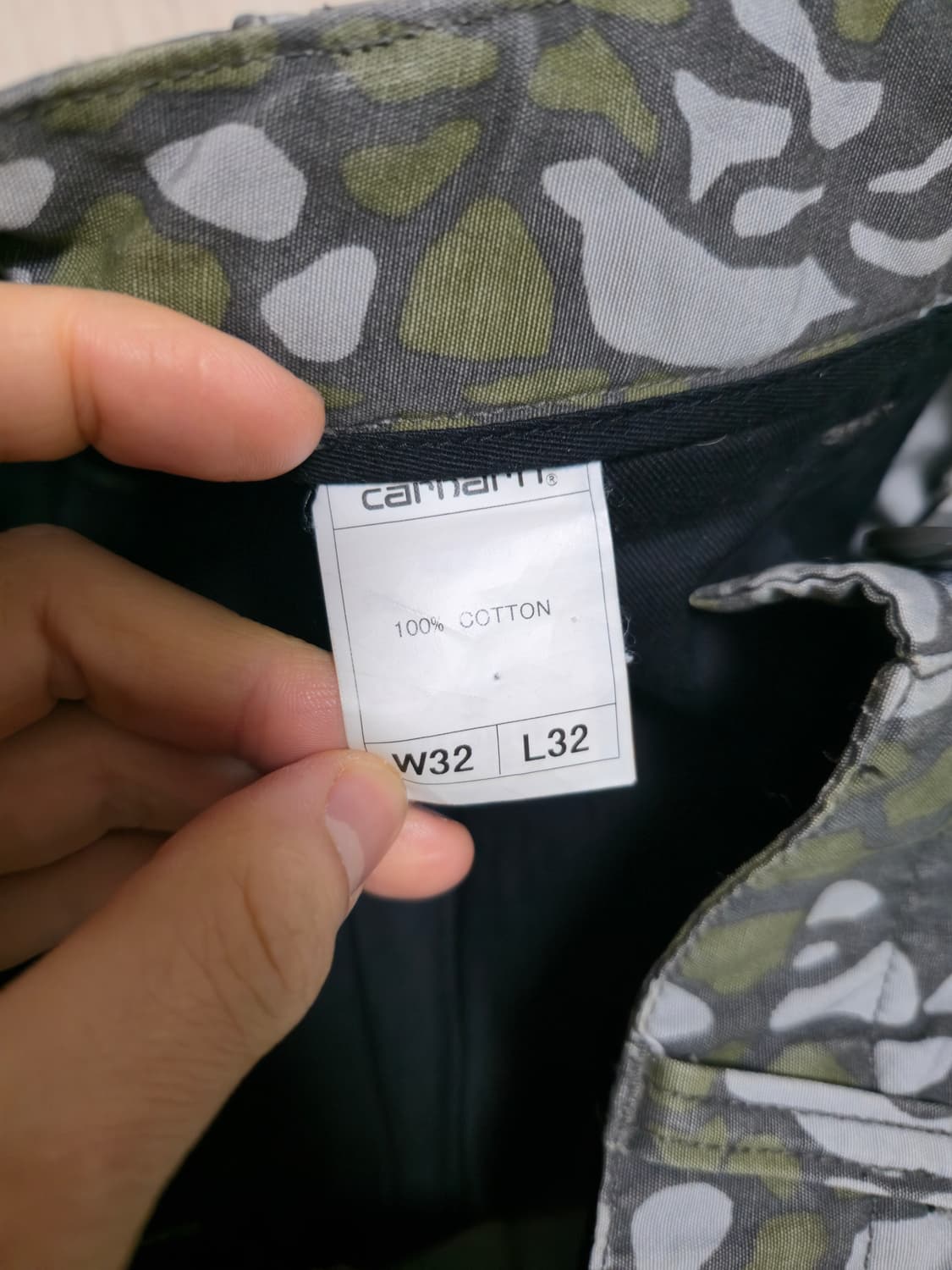 ​[칼하트] 리얼트리 카모 카고 팬츠 (32x32) 판매합니다 상품이미지5