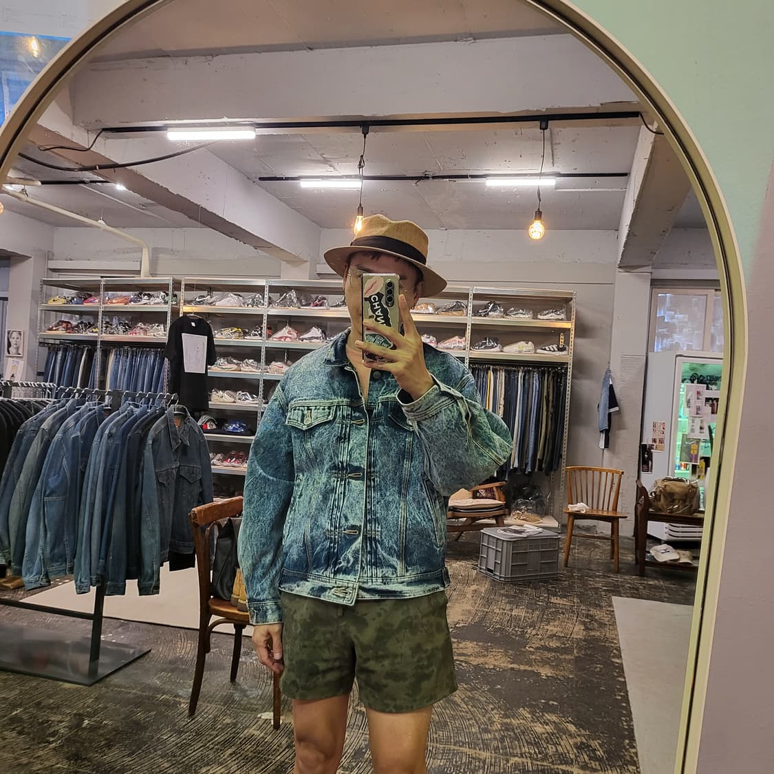 EDWIN 데님 자켓 (L) 상품이미지2