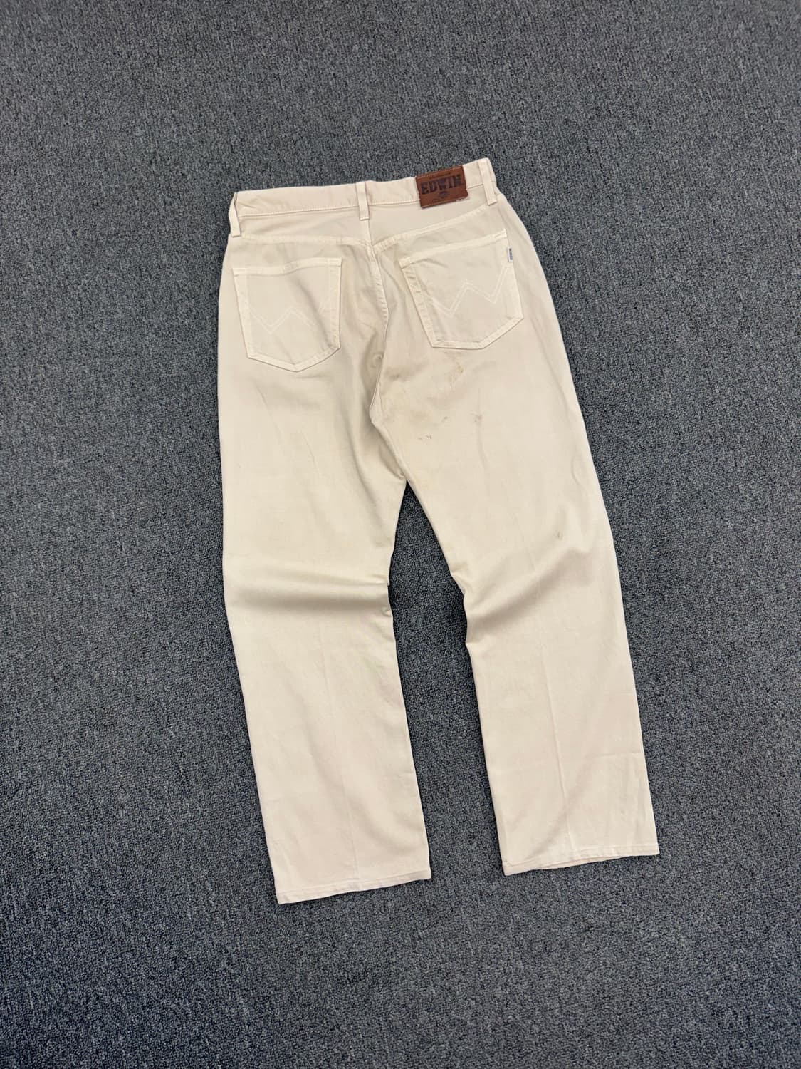 32)에드윈 403 빈티지 베이지 코튼 팬츠 상품이미지7