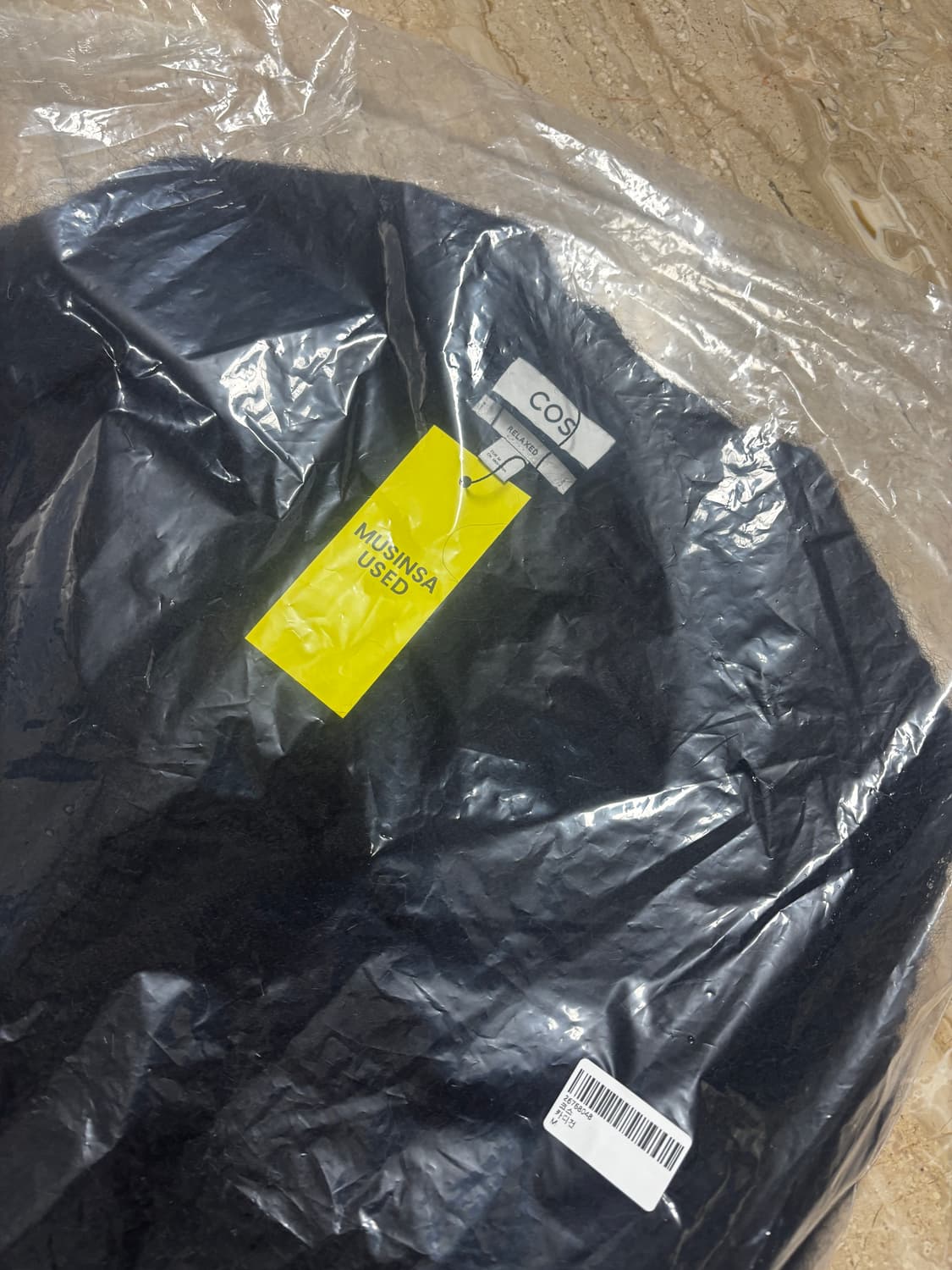 택포/S등급) COS 알파카 가디건 블랙 상품이미지2