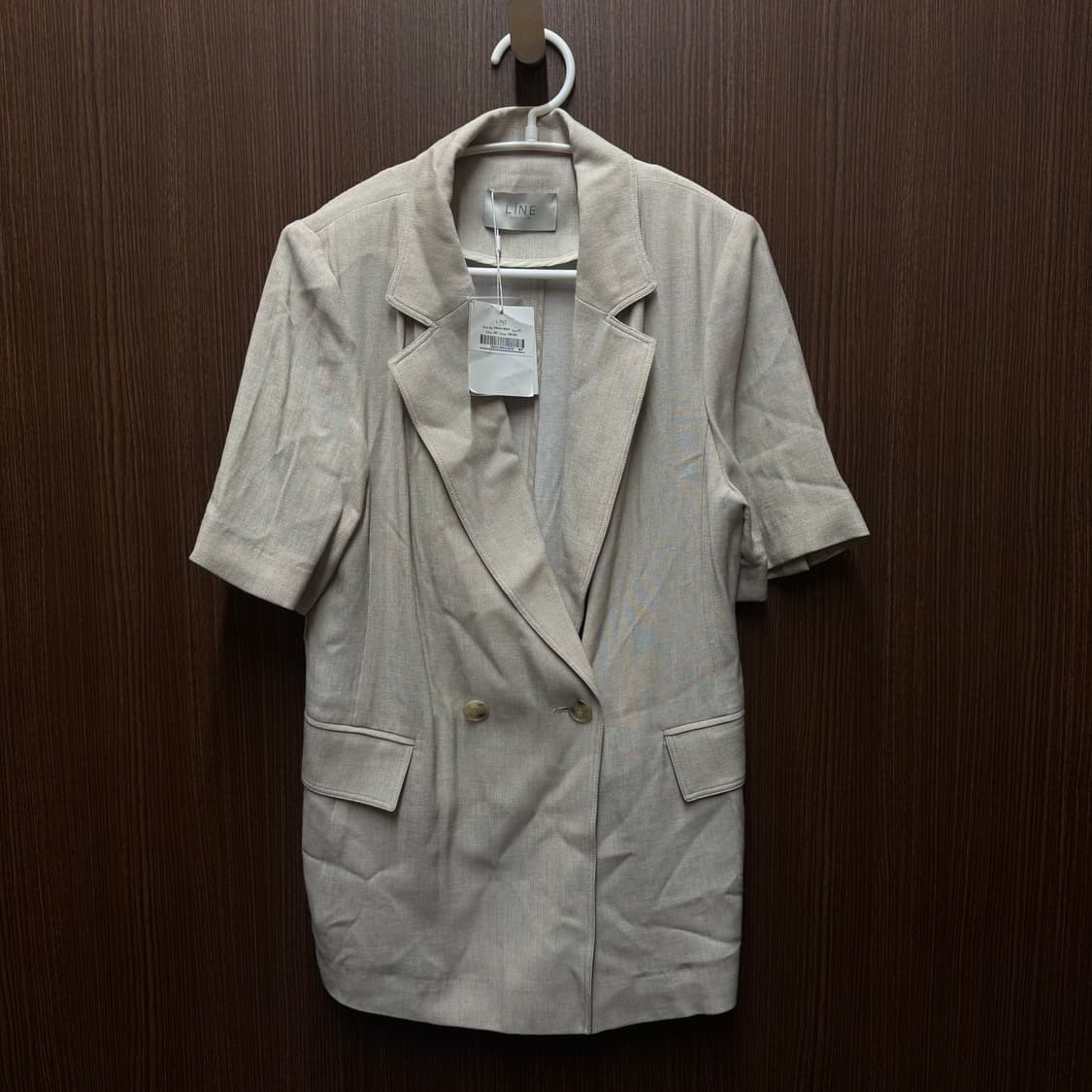 라인 반팔 자켓 상품이미지1