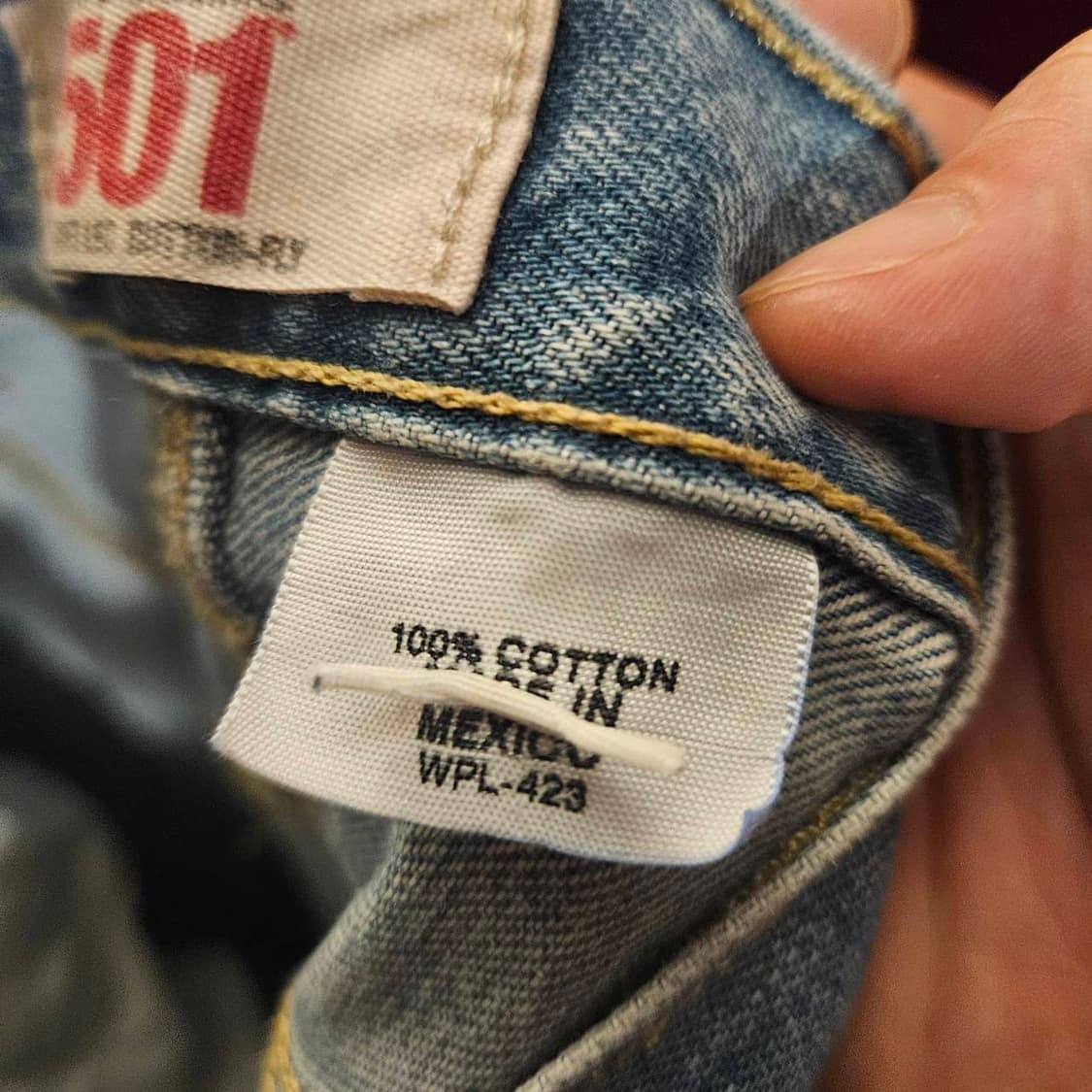 리바이스(Levis) 501 데님 청바지
31 size 상품이미지8