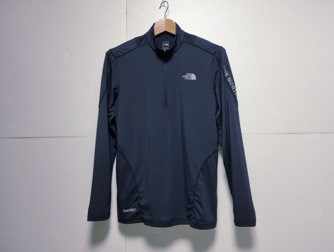 남성 노스페이스 기능성 경량 냉감 cool gear 집업 긴팔 티 티셔츠 상품이미지2