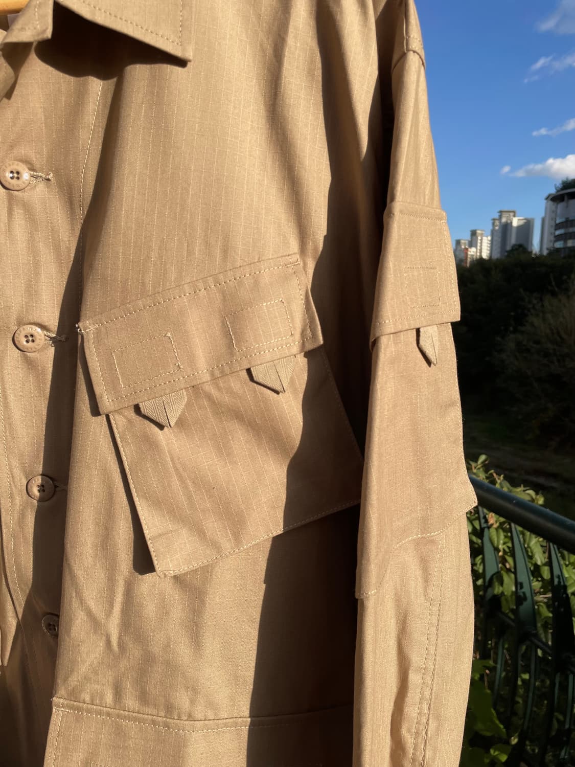 더블텝스 wtaps 21fW Modular Ripstop shirt 상품이미지3