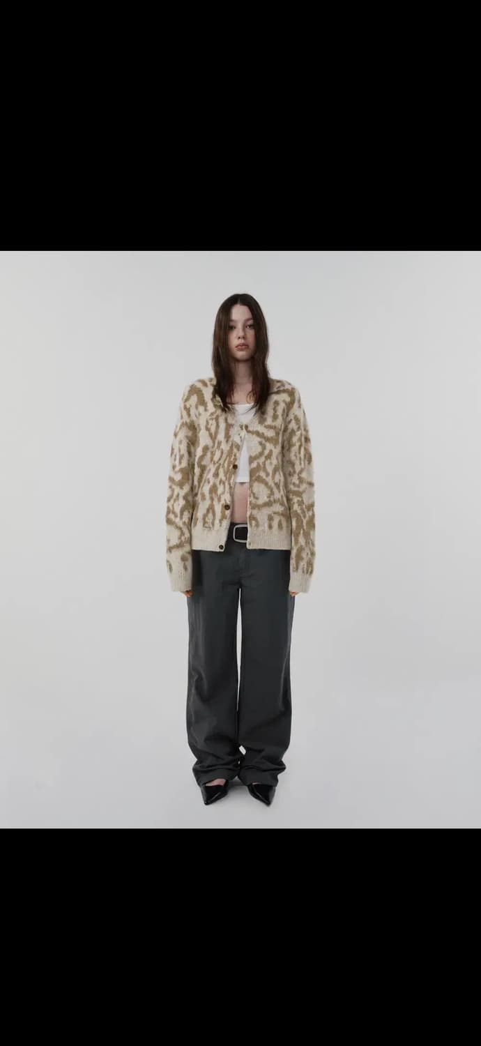 스웨이드 - SEMI WIDE PANTS [CHARCOAL GRAY] 상품이미지6