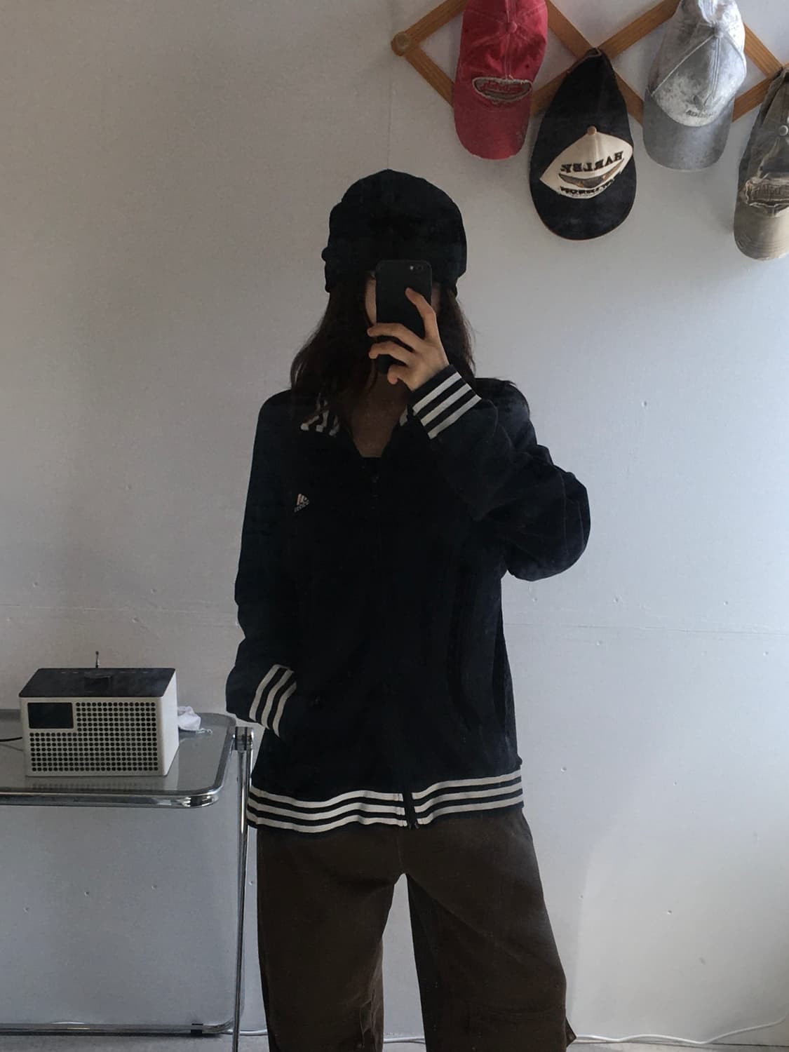 아디다스 삼선 코튼집업 상품이미지1