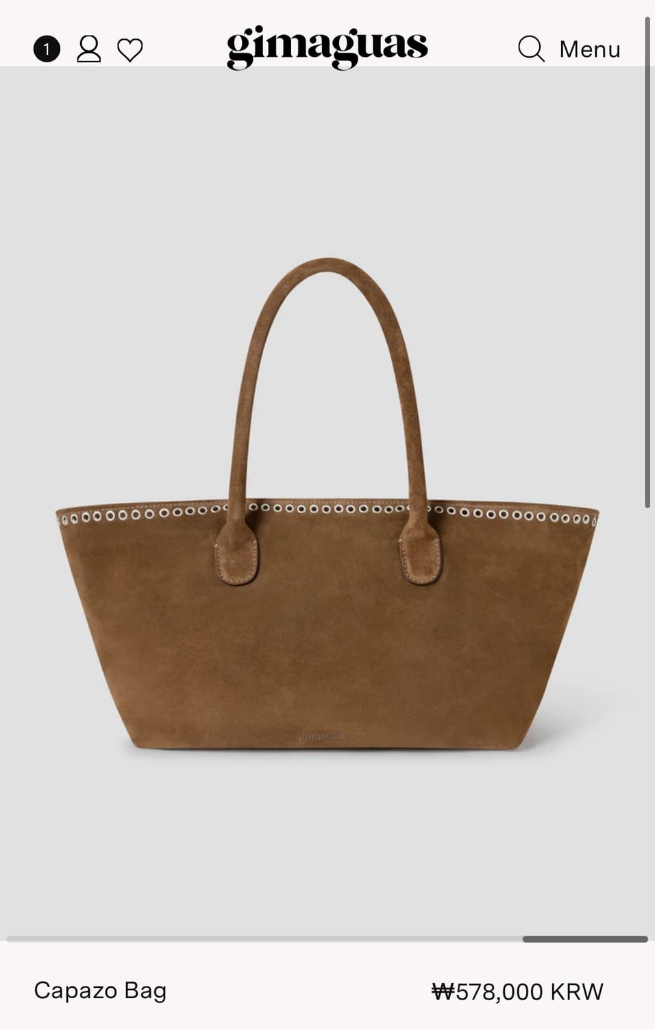 기마구아스 Capazo 아일렛 토트백 상품이미지9