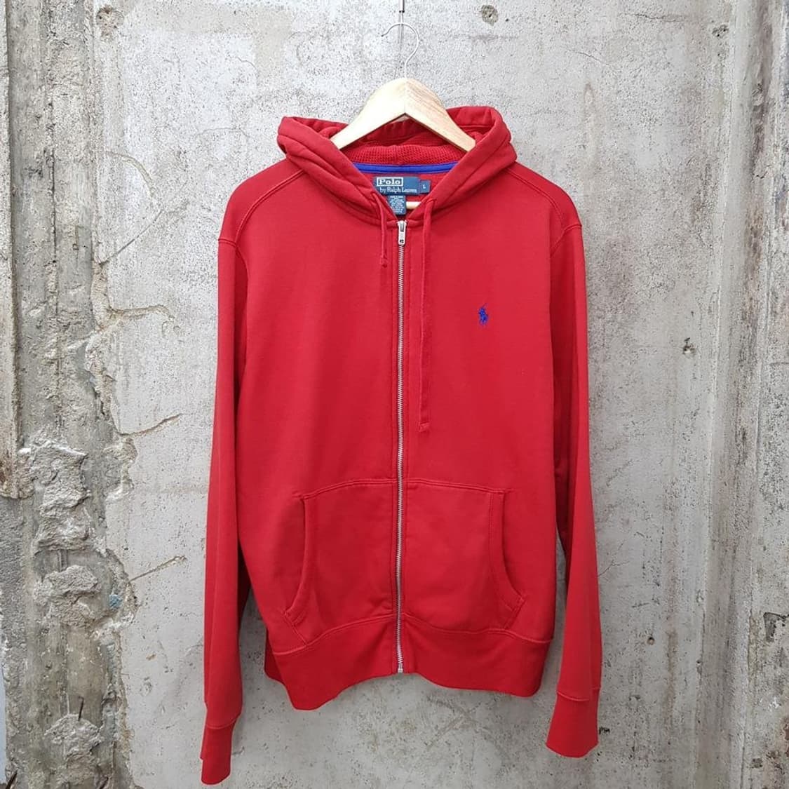 폴로 랄프로렌  풀집업 후드 스웨트셔츠 L사이즈  상품이미지1
