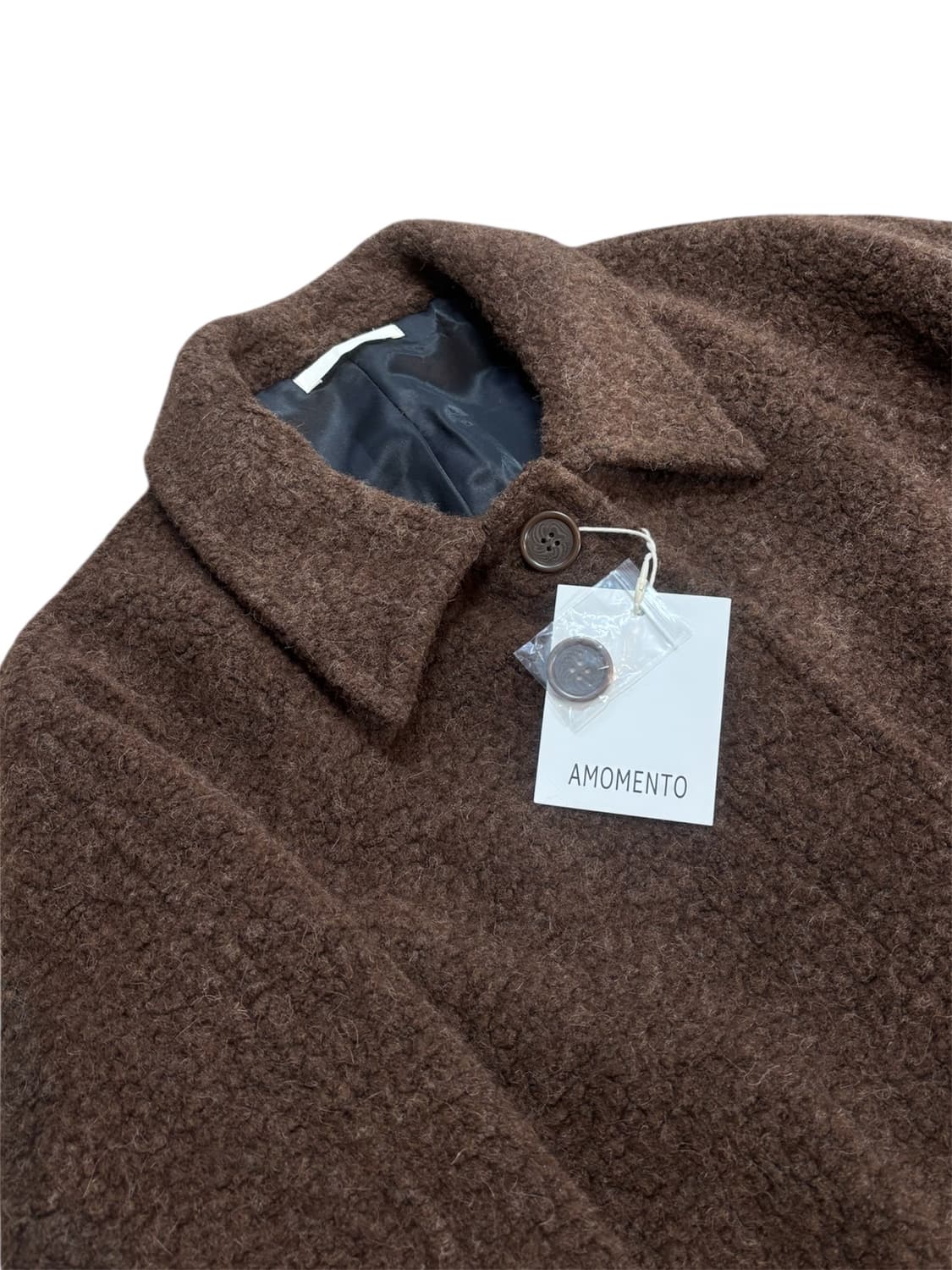 아모멘토 22fw 부클 레글런 코트   상품이미지6