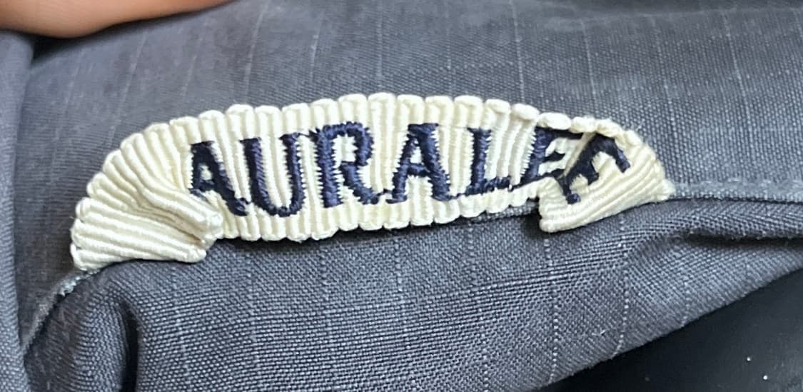 오라리 워시드 립스탑 퍼티그 자켓 잉크블루 3 상품이미지4