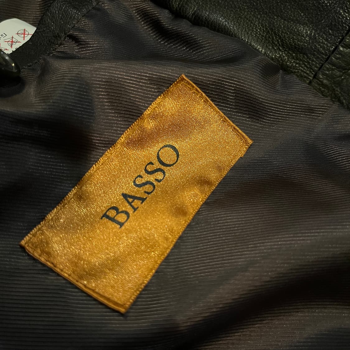 BASSO 염소가죽 자켓 브라운 상품이미지7