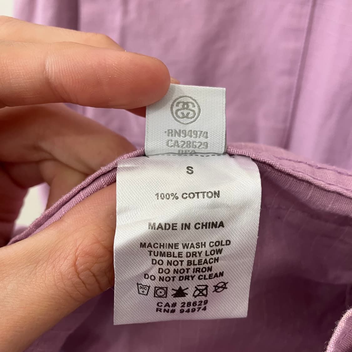 170 스투시 퍼티그 bdu 자켓 라벤더 상품이미지6