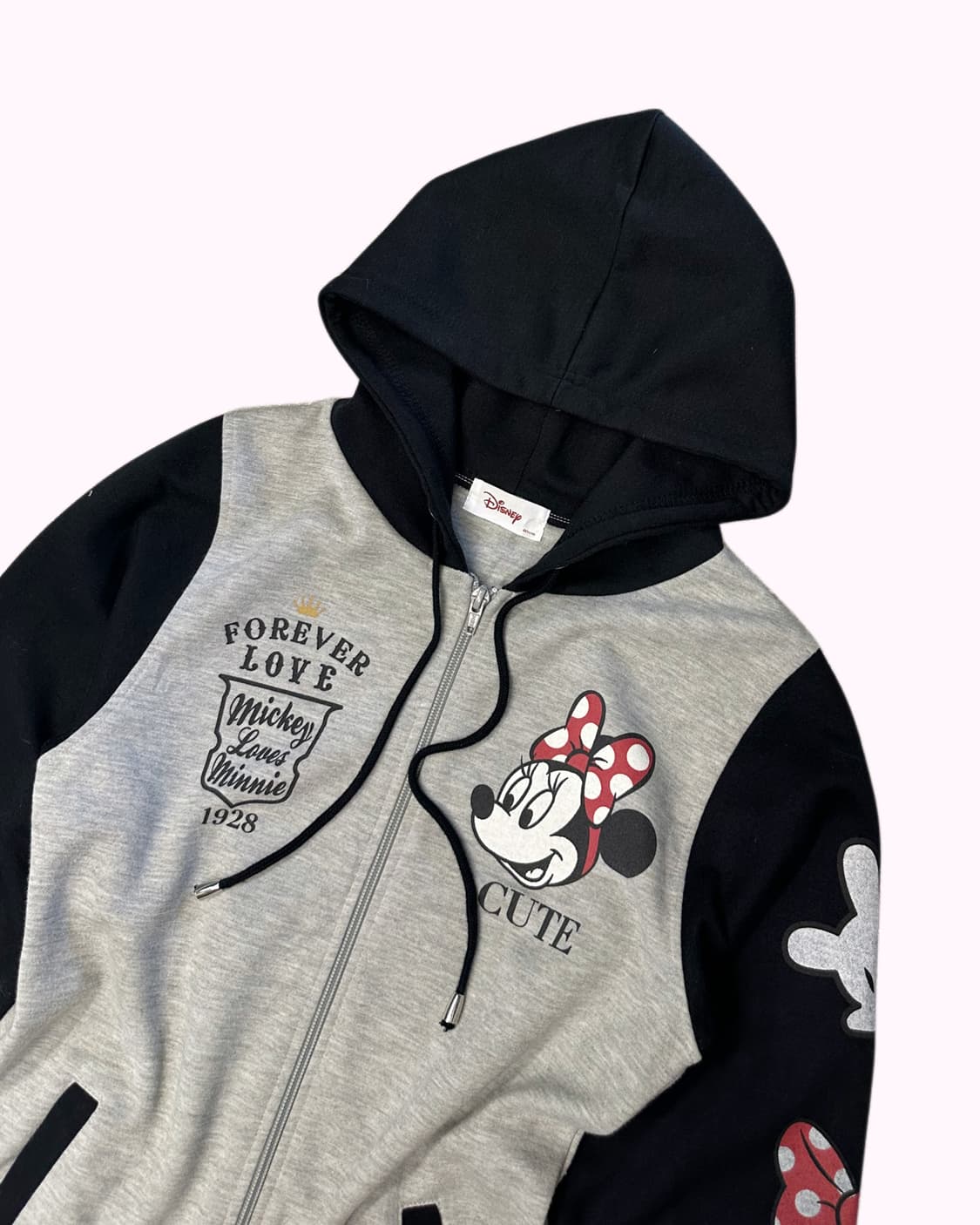 minnie mouse hood zip-up 상품이미지3