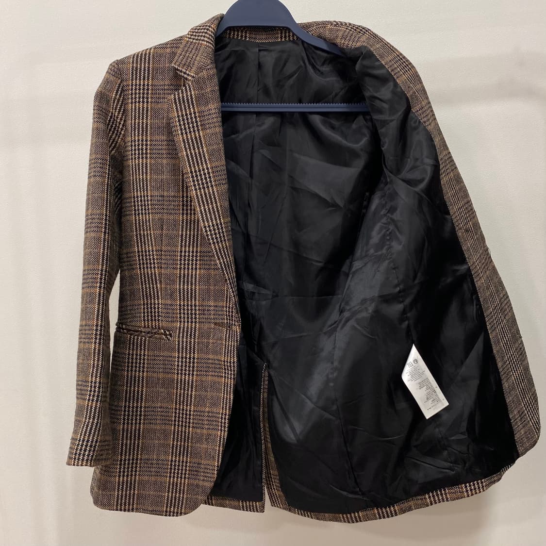 산드로 울 체크 블레이저 자켓 상품이미지6