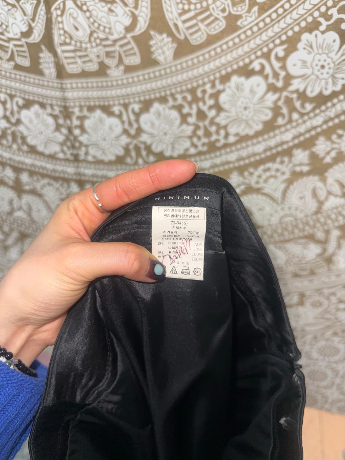 벨벳 플리츠 미디스커트  상품이미지5