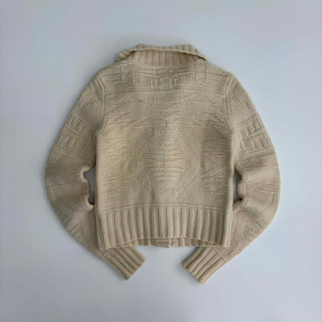 폴로 랄프로렌 진스 램스 울 100% 투포켓 걸즈 니트 가디건(S) 상품이미지3