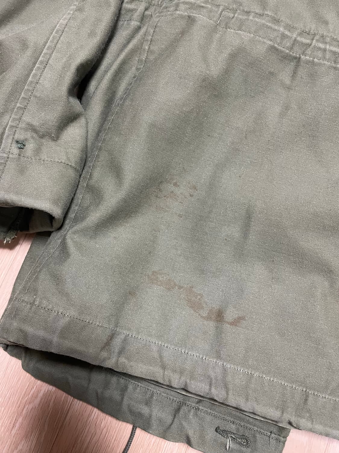 (L/L추정)오리지널 M-65 필드자켓 2세대 은지퍼 상품이미지8