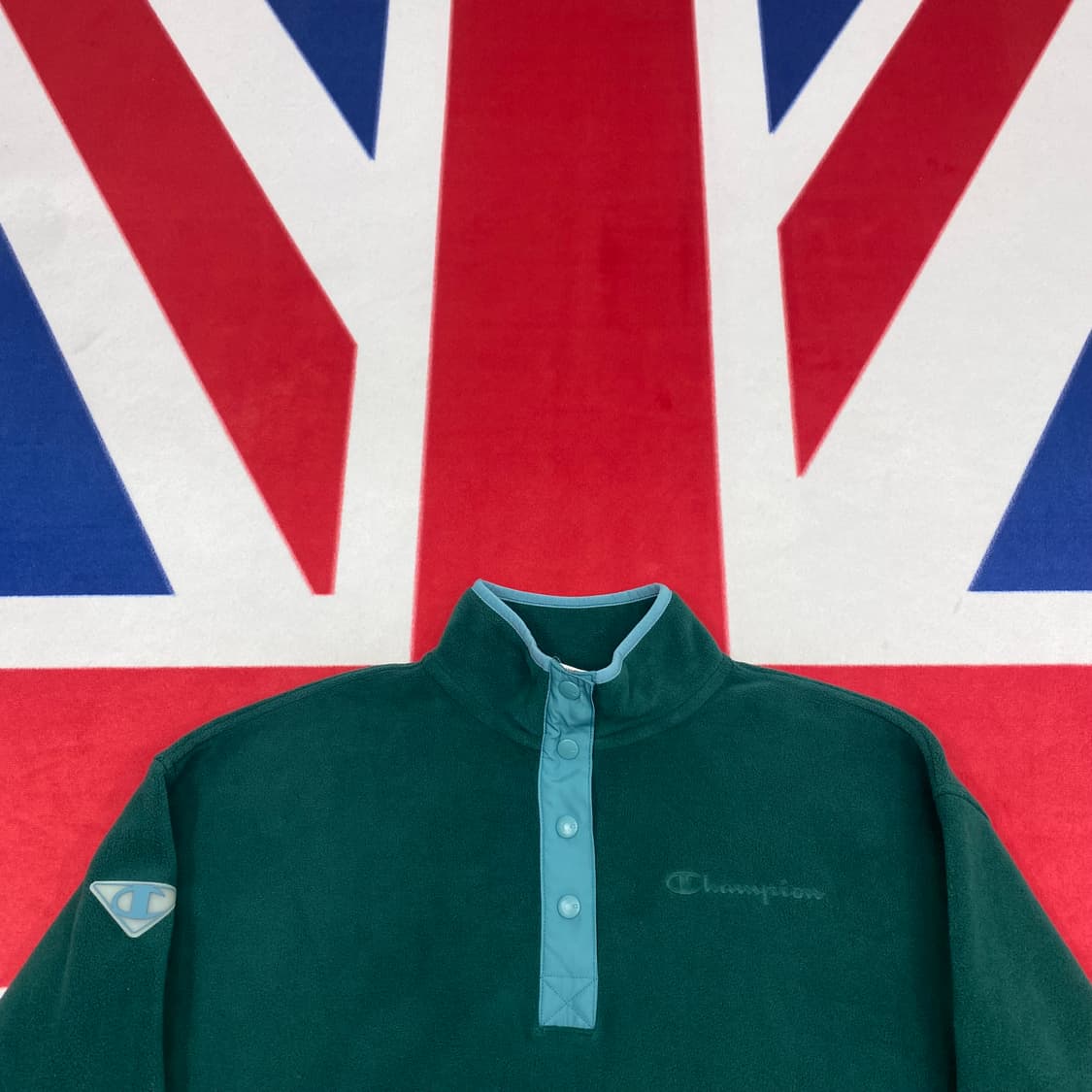 챔피온 반집업 후리스 큰S 상품이미지3