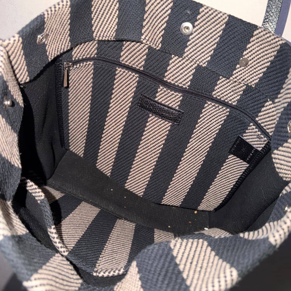 롱샴 에센셜 스트라이프 숄더&토트백 상품이미지9