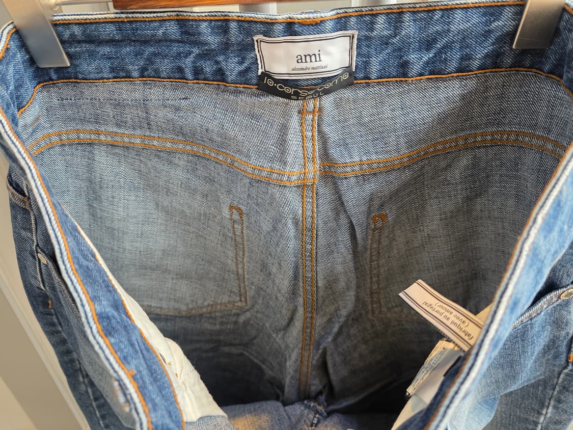 아미 정품 데님팬츠 상품이미지8