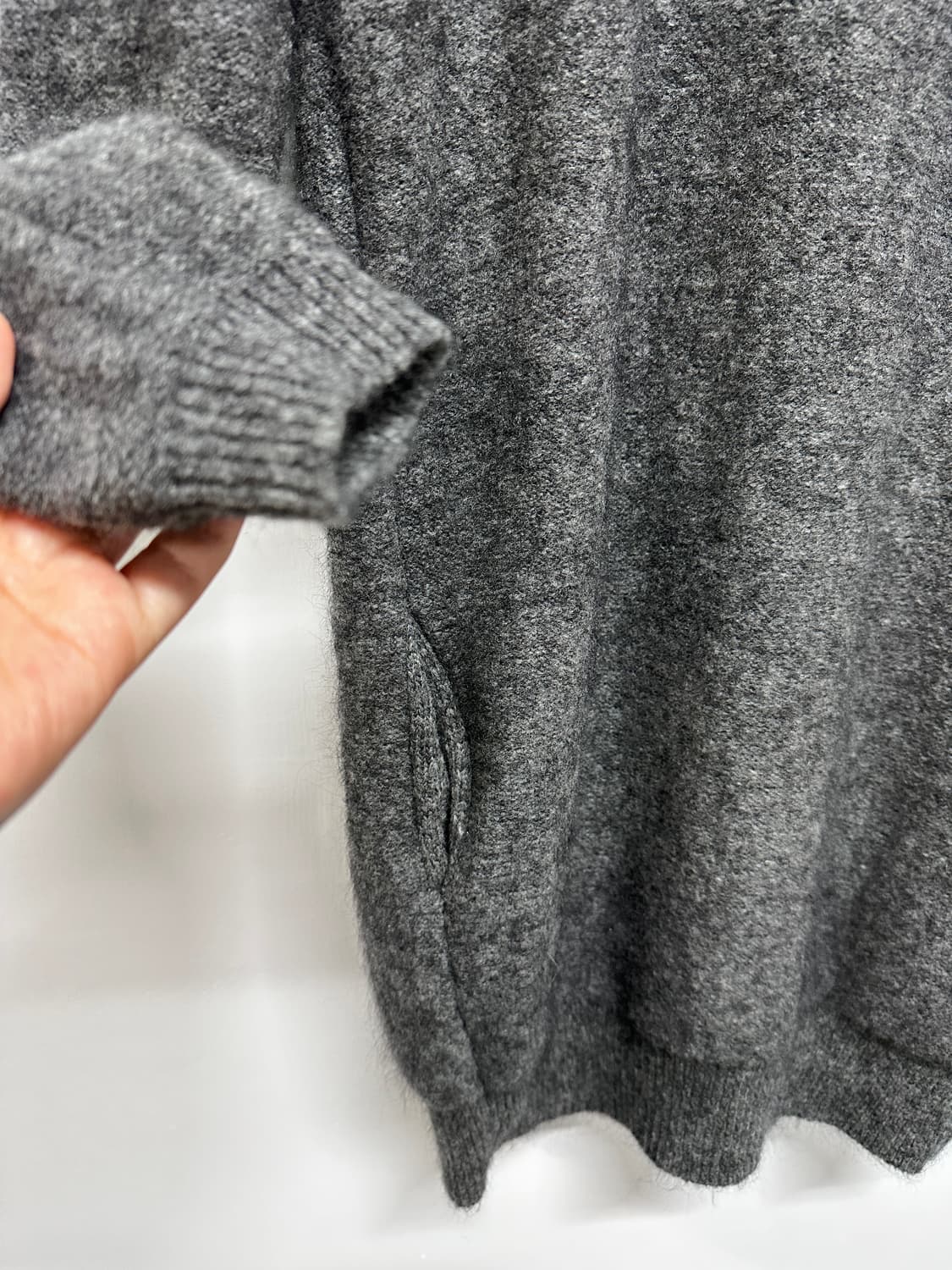 타임 모헤어 울 원피스 상품이미지3