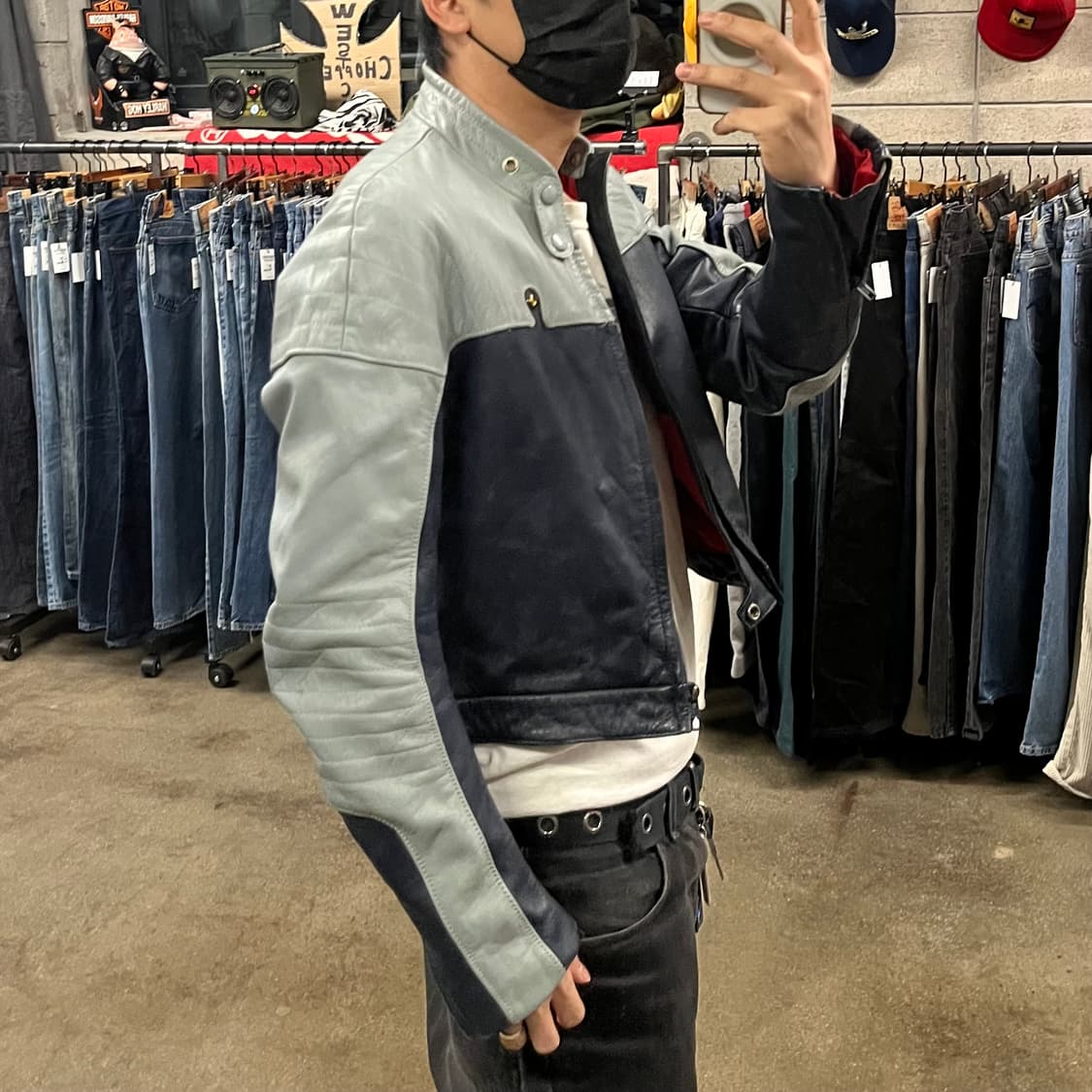 80s BMW 모토라드 라이더 자켓 (100) 상품이미지2