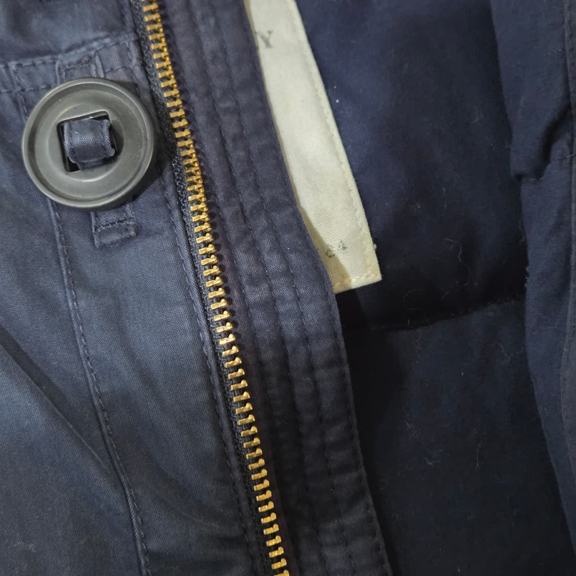 데님앤서플라이 네이비 밀리터리 패딩 XS 상품이미지4