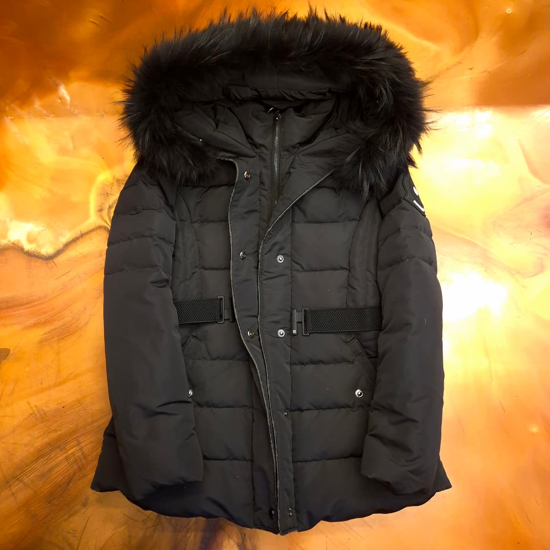 에고이스트 허리 벨트 여성용 패딩 (오리털) 55 상품이미지1