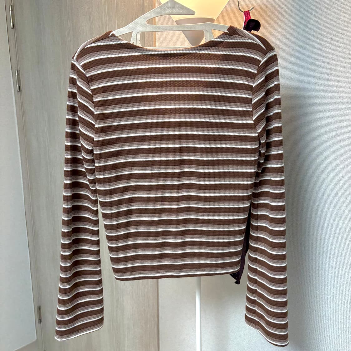 (새상품) 애즈온 Pola Stripe Cardigan(폴라 스트라이프) 상품이미지4